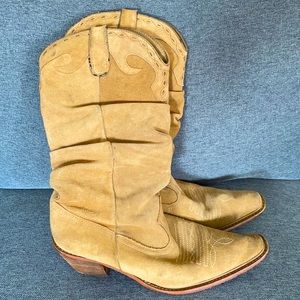 Steve Madden Slouchy Suede Western Boots